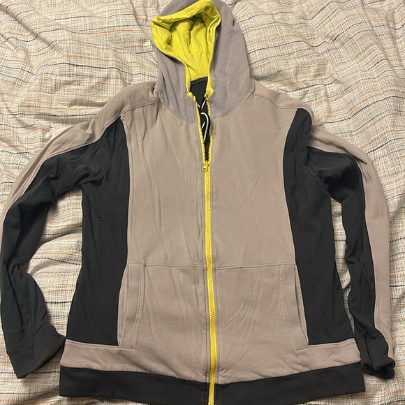 Number lab navy/light gray reversible hoodie - Picture 5 of 6